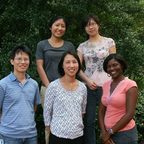 Lab members together