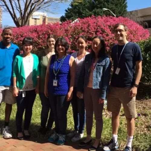 Lab members together