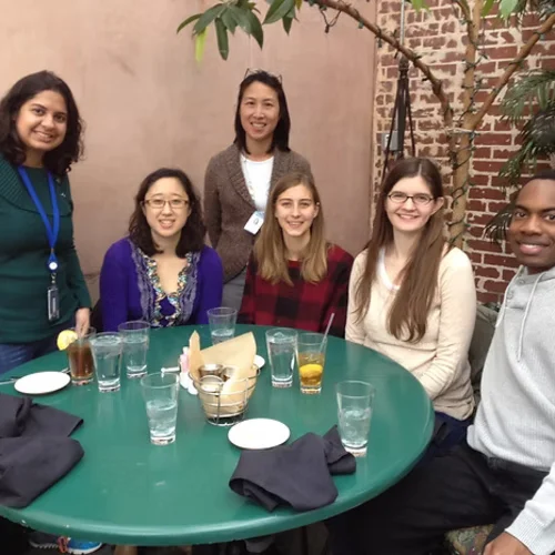 Lab members together