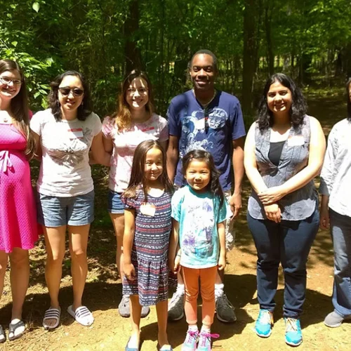 Lab members together