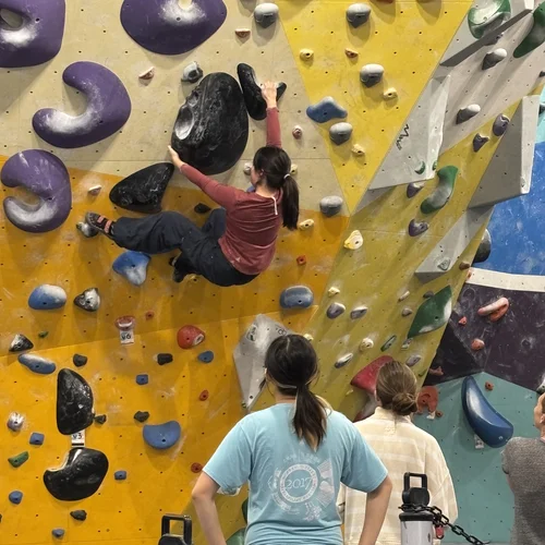 Madison climbing rock wall