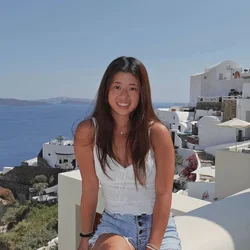 Jocelyn Weng in Greece